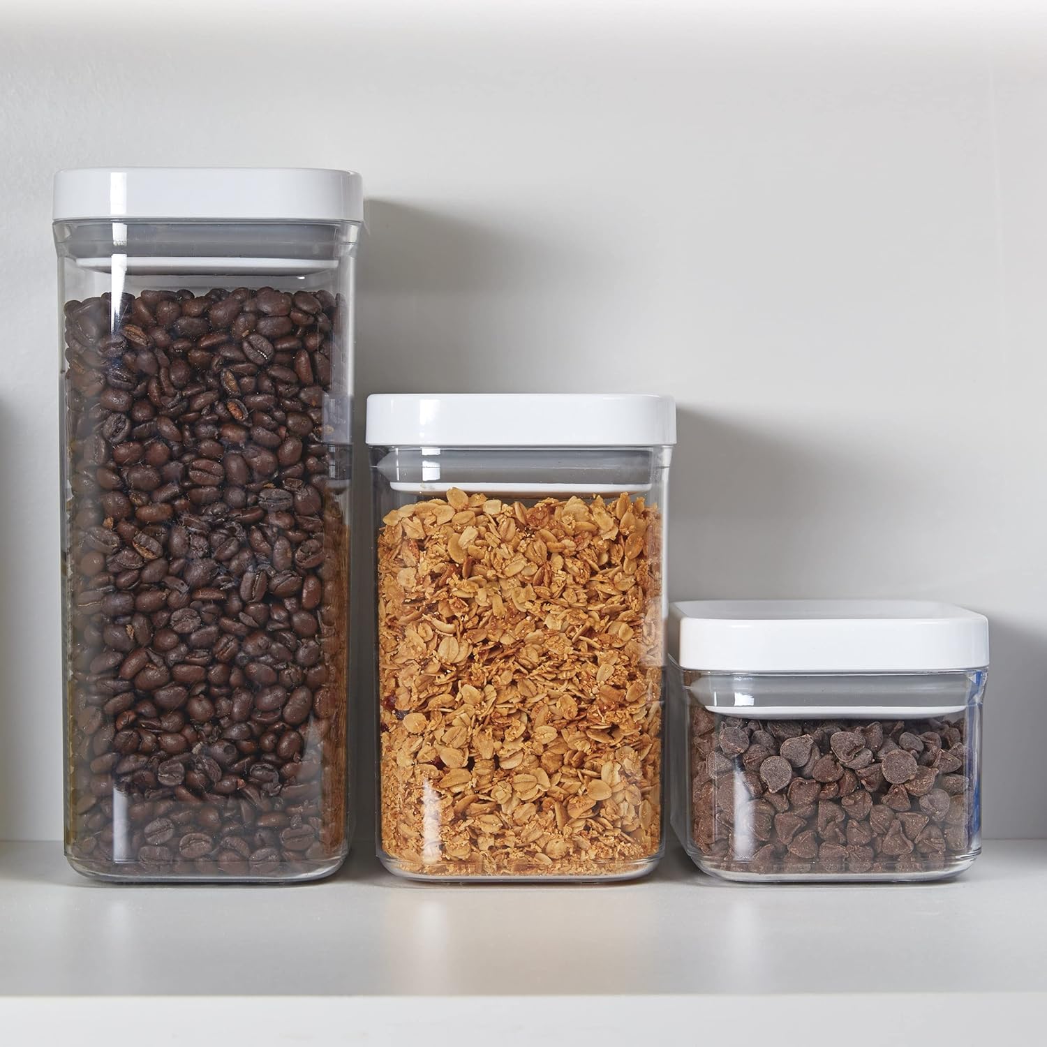 Copco Food & Organization Storage Containers | Airtight Lid | Set of 3